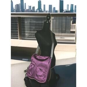 Columbia Azza II Women's Purple Messenger Bag Casual Travel School Work 12x11x4